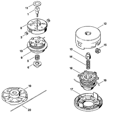 Stihl (FS76) Parts Diagrams