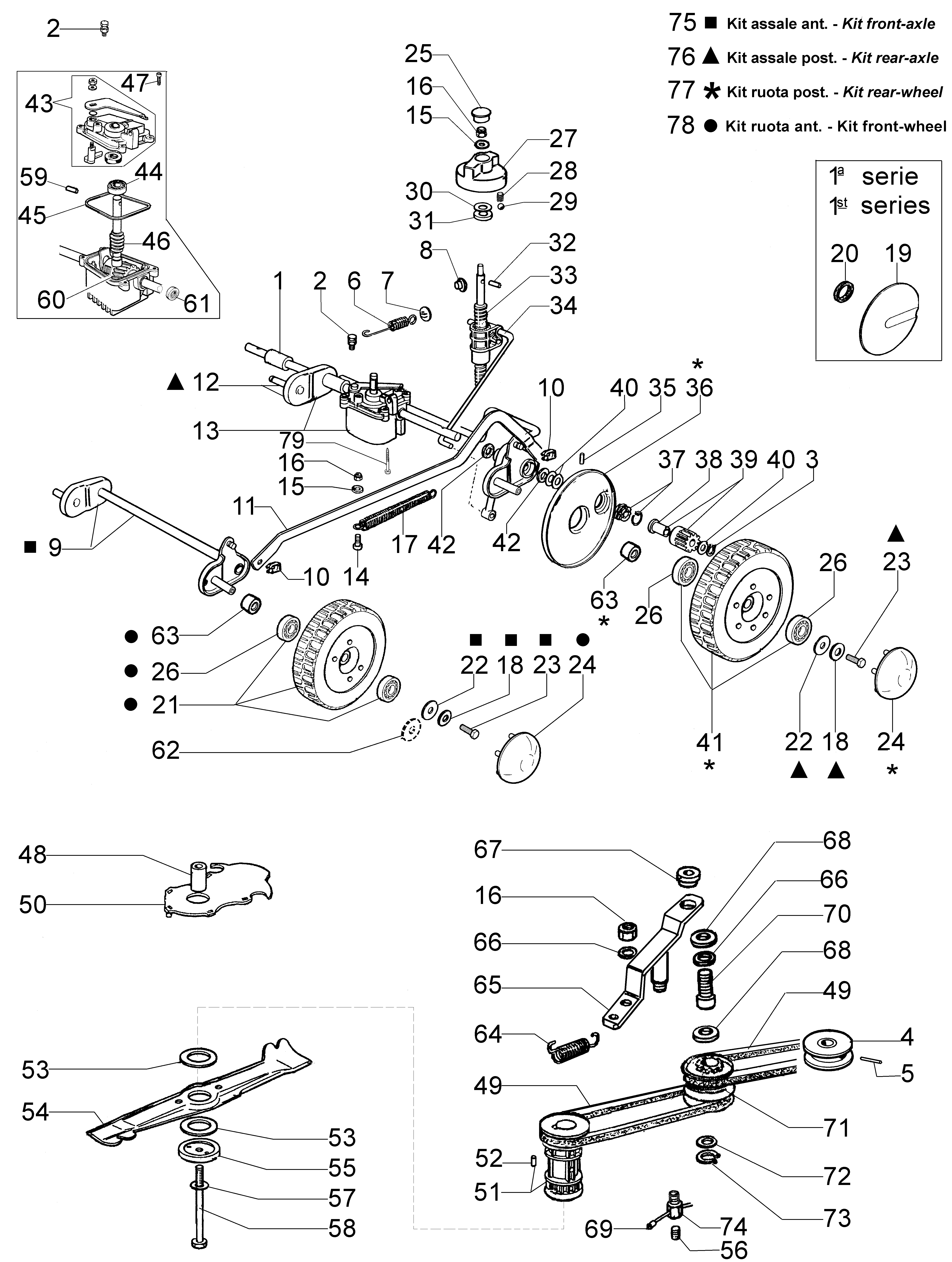 Axle assy