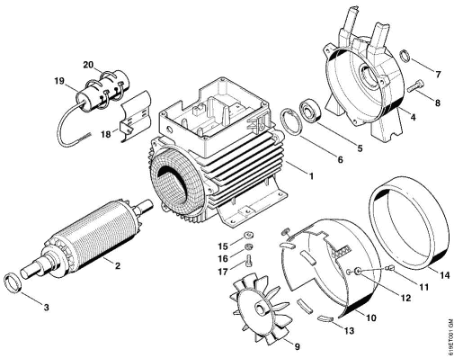 A-Electric motor