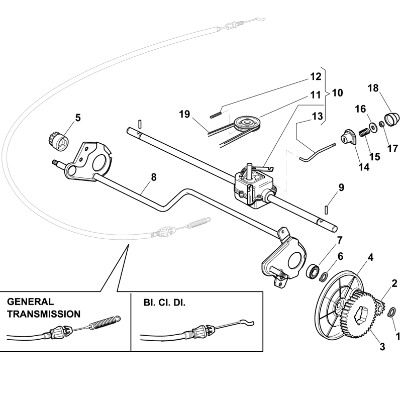 Mountfield SP530 (2012) Parts Diagram, Page 4