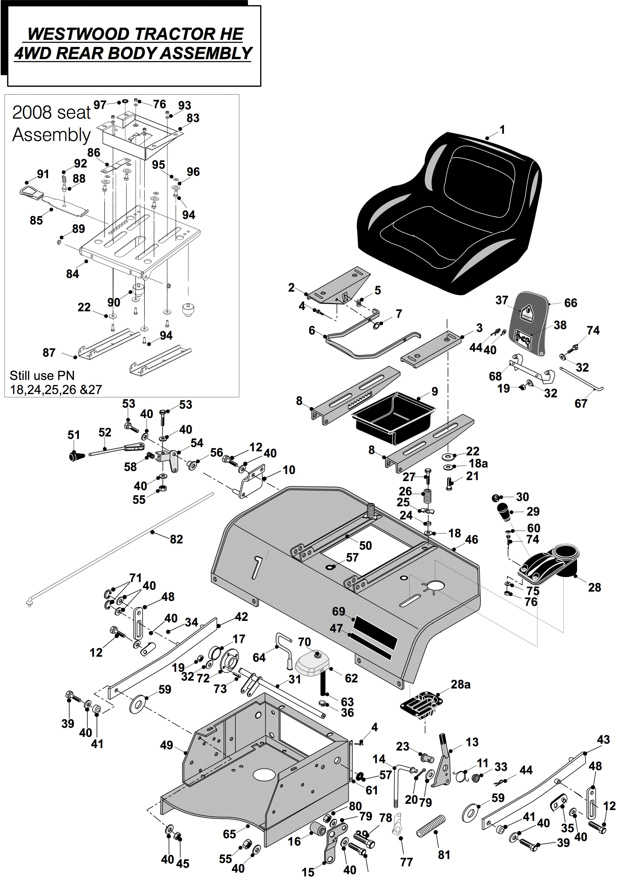 HE Rear Body Assembly