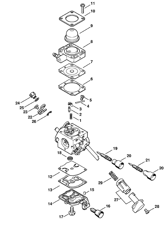 Carburetor C1M-S146 California