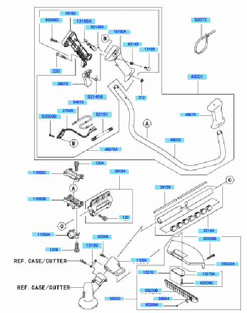 Pipe	 Handle & Guard