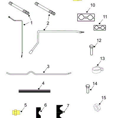 DECK TENSION AND CHASSIS FRONT ASSY