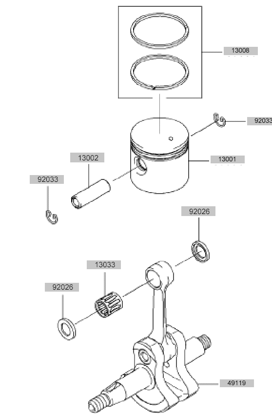 Piston - Crankshaft