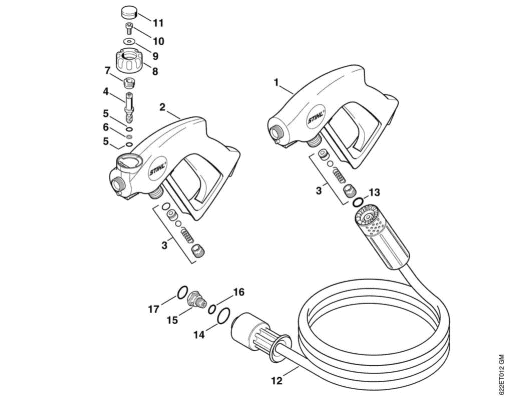 P-Spray gun
