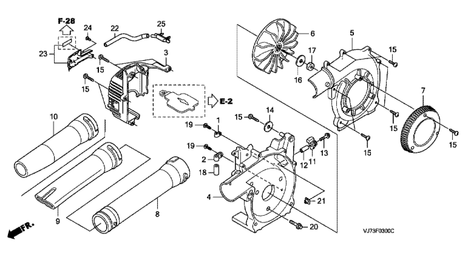 F-3 Fan Case / Engine Cover