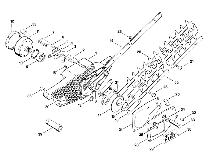 Gear housing