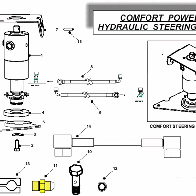 Comfort Power Hydraulic Steering Assembly