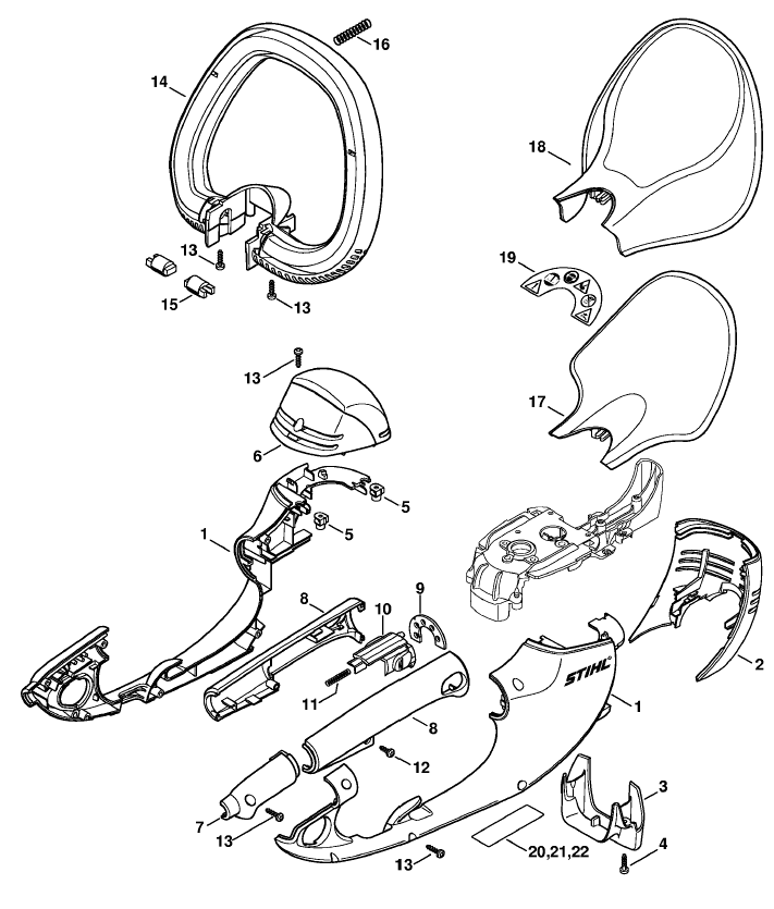 Motor housing