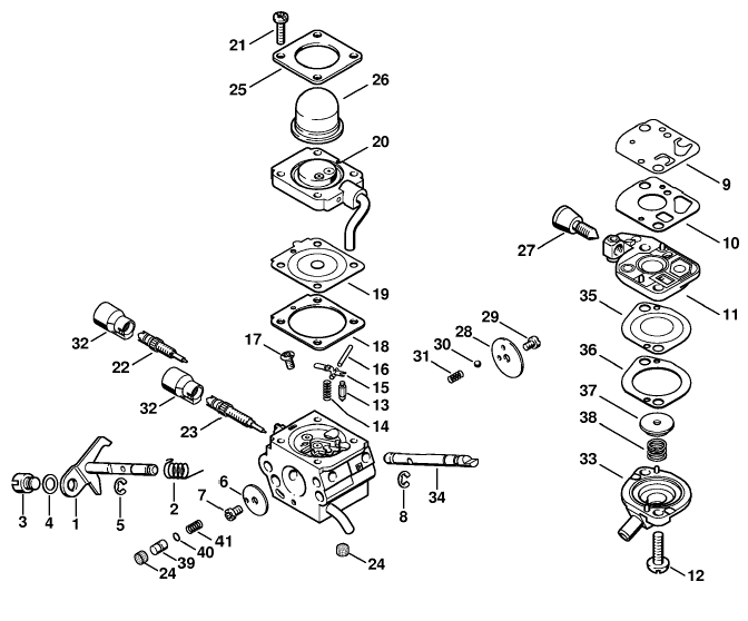 Carburetor C1Q-S110C (43.2008)