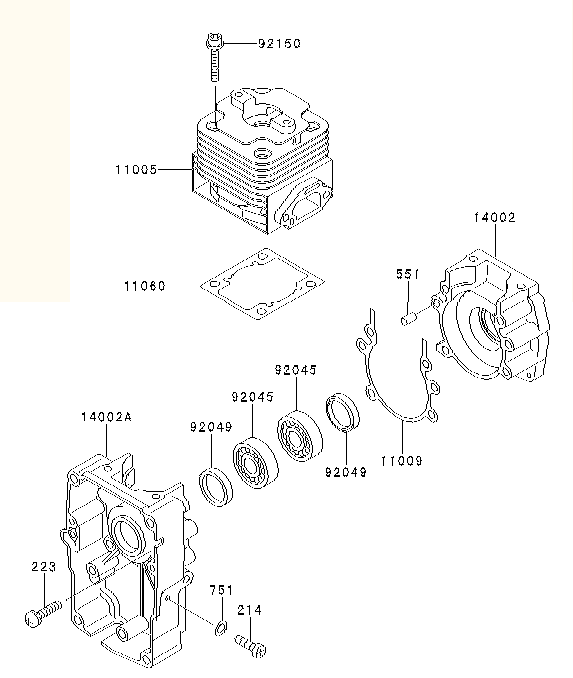 CYLINDER/CRANKCASE