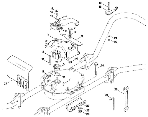 C-08 S - assembly Coupler link