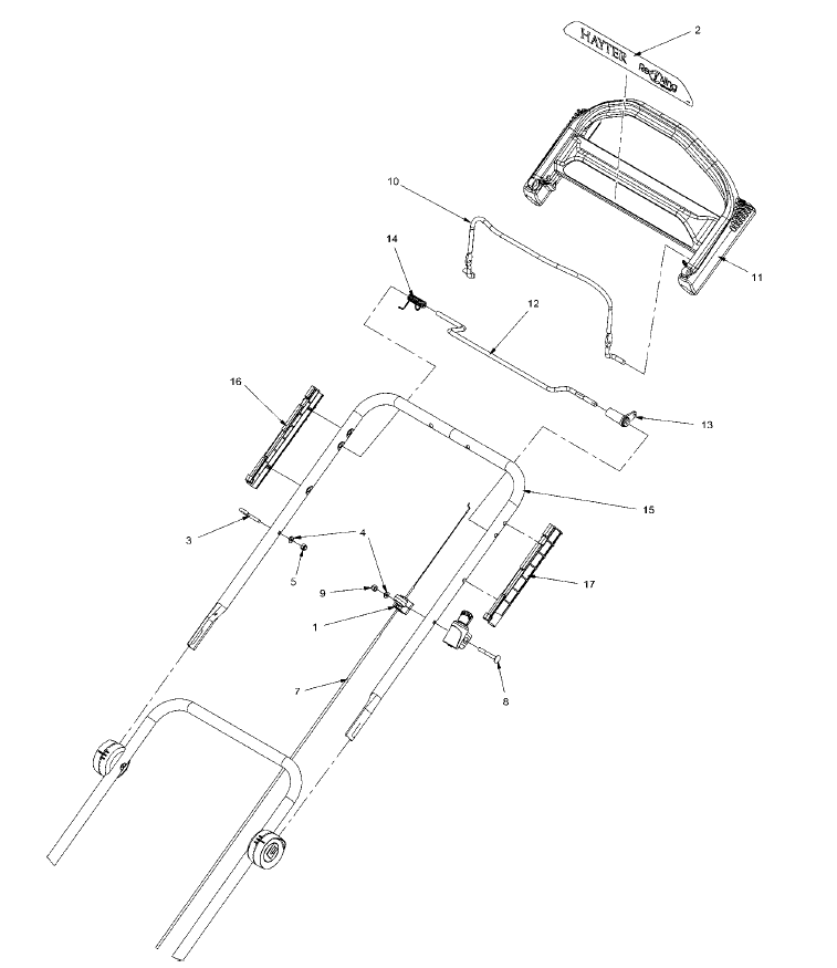 Upper handle Assembly