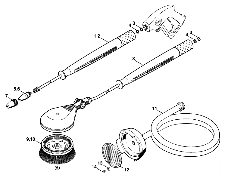 Rotory nozzle