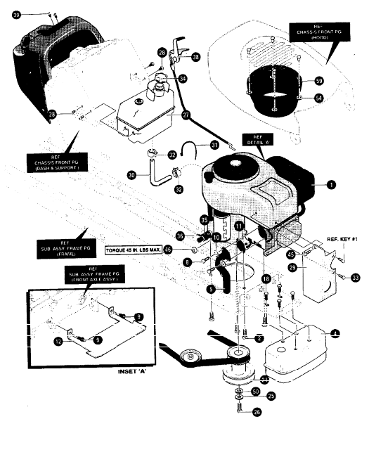 Mower Suspension Assy