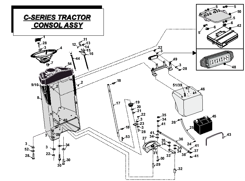 Consol Assembly