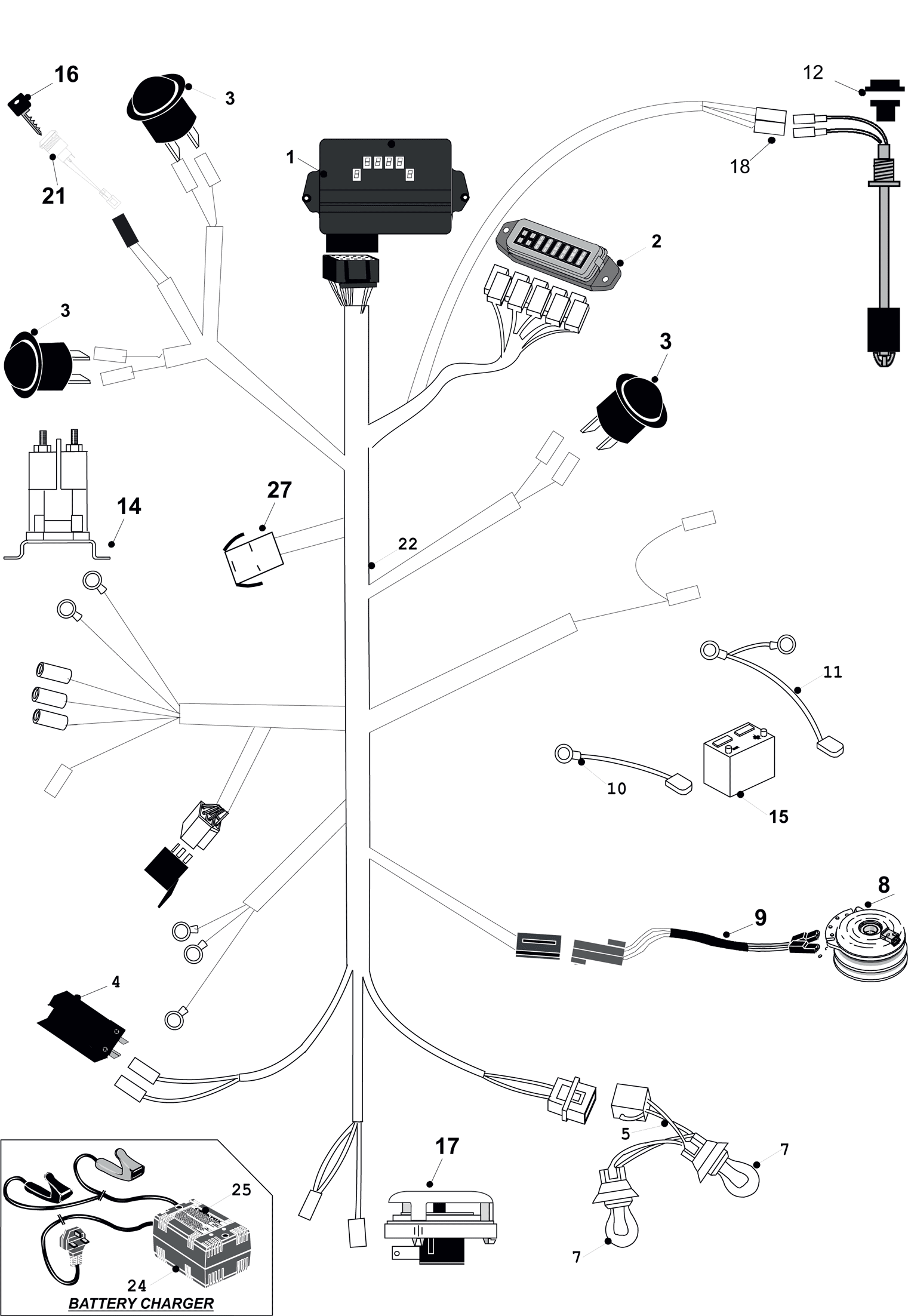 Manual & DH Wiring Loom