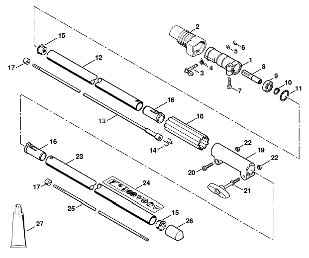 Drive tube assembly