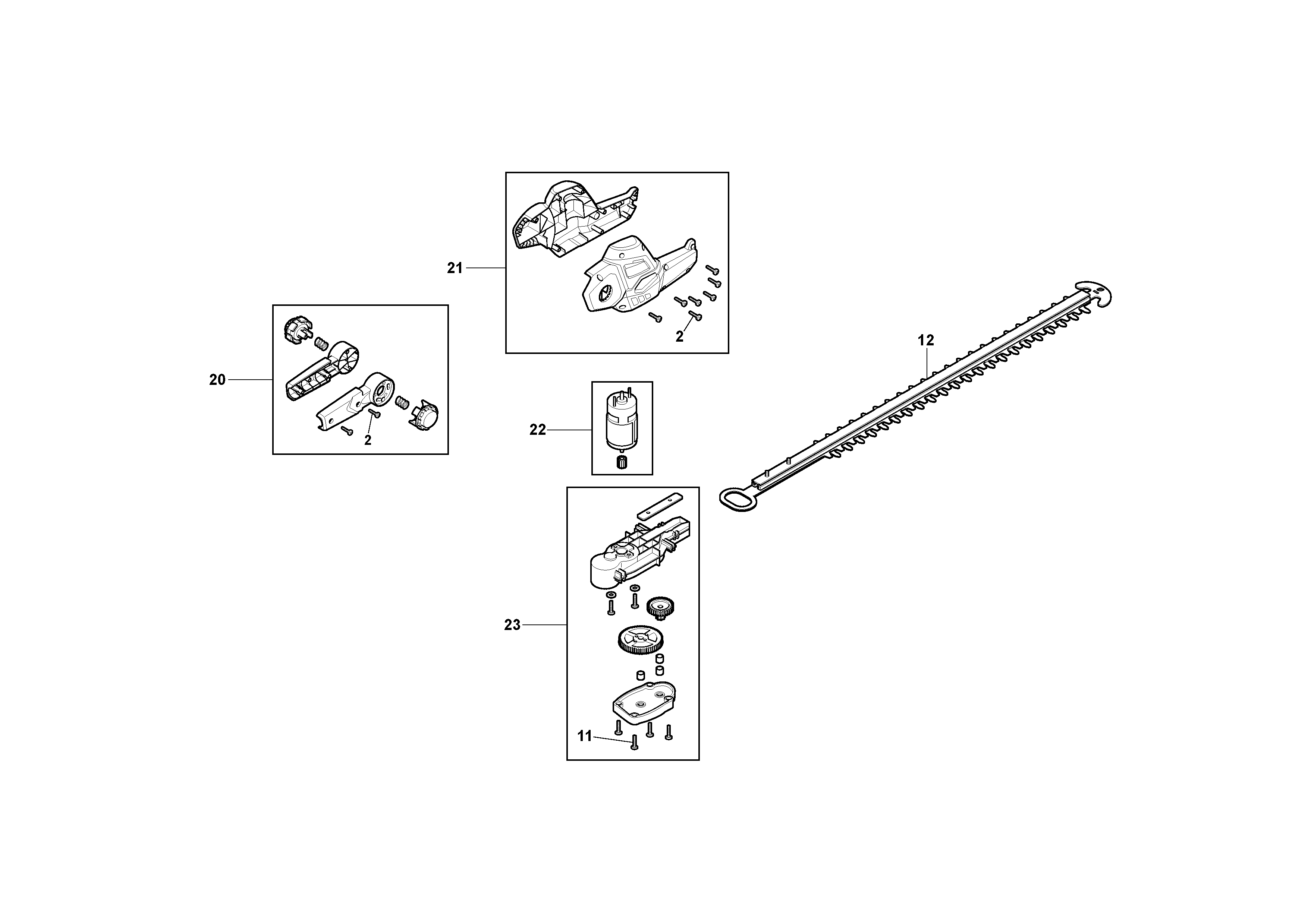 Pole Hedge Trimmer