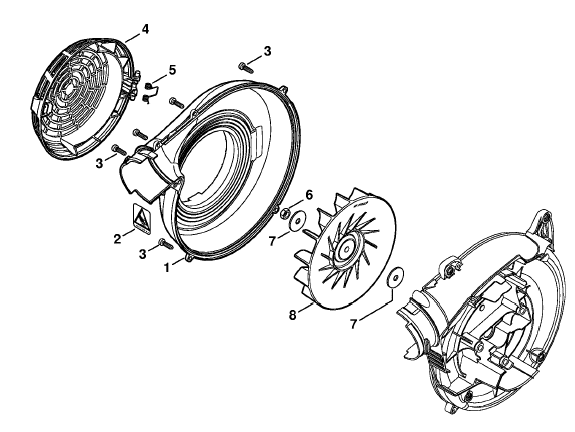 Fan housing outer