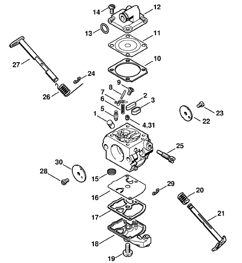Carburetor C1Q-S137 BR