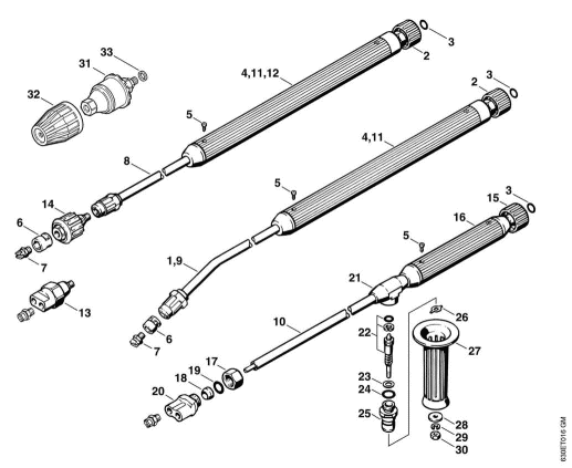 AB-Spray lance_wand