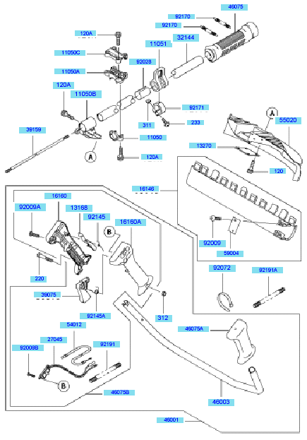 Pipe/ Handle/ Guard