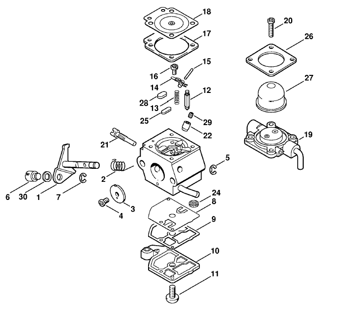 Carburetor C1QS58
