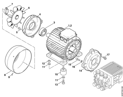 A-Electric motor