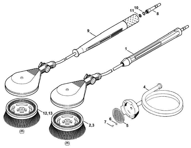 Rotory nozzle