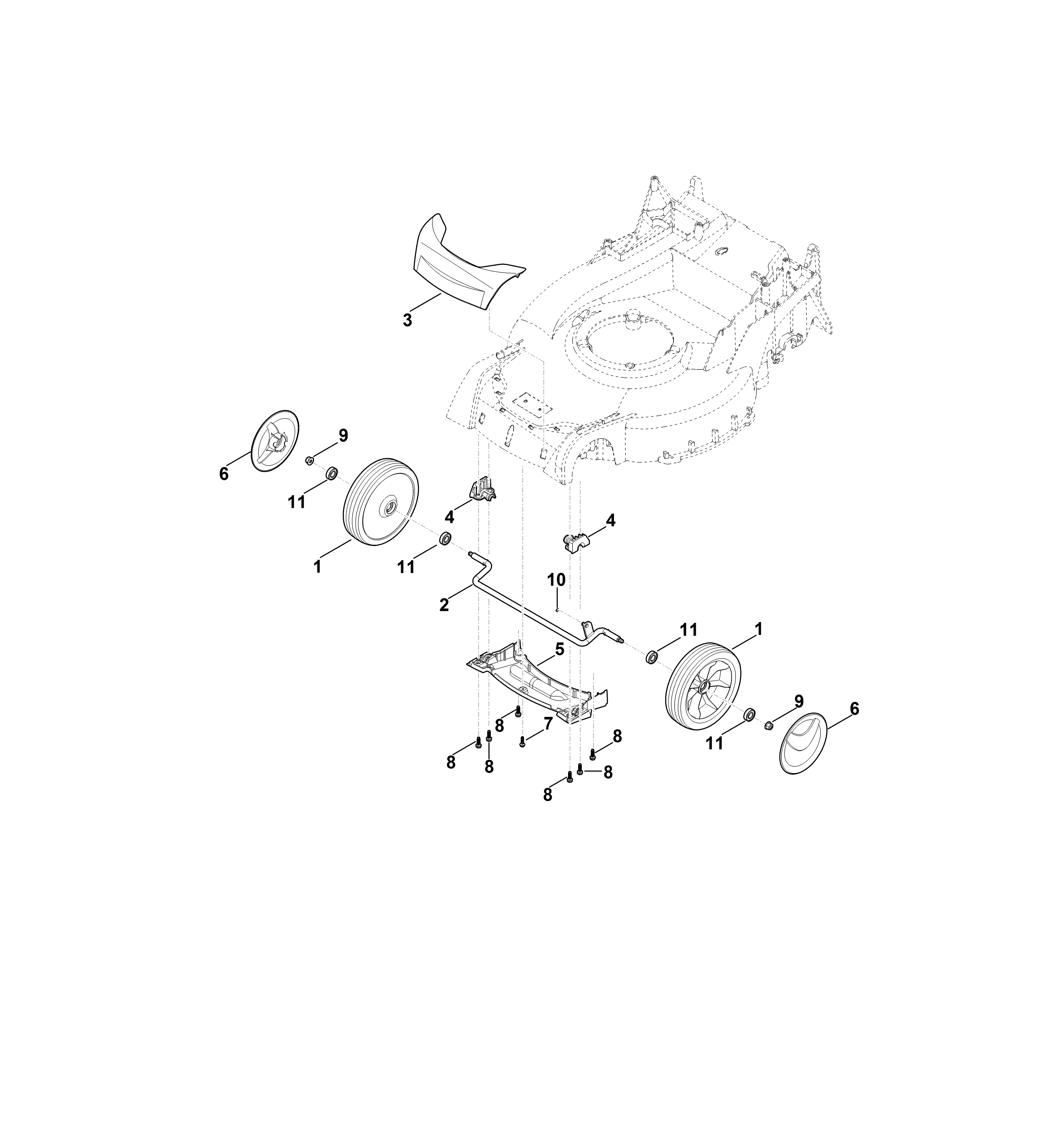 Front Axle, Cover
