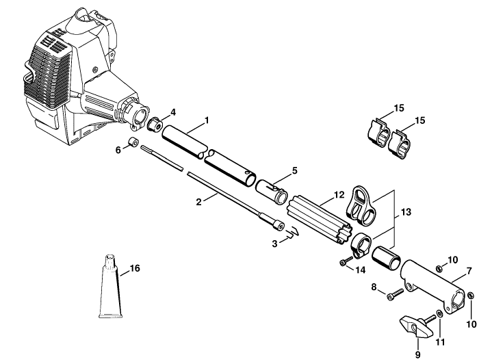 Drive tube assembly