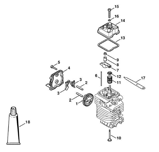 Valve timing gear