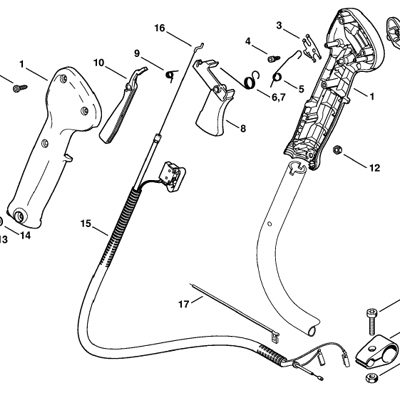 Stihl (MM55-Z) Parts Diagrams