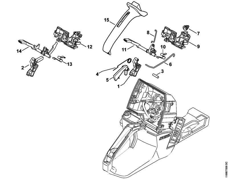 MS661-K THROTTLE CONTROL