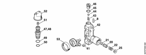 C_-Regulation valve block
