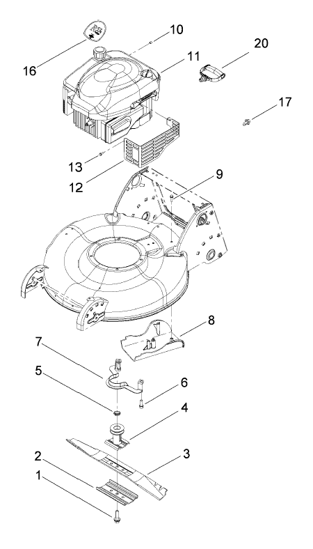 Blade & Engine Assembly