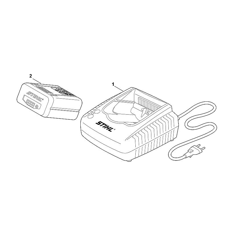 G BATTERY, CHARGER
