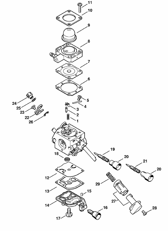 Carburetor C1M-S146 California