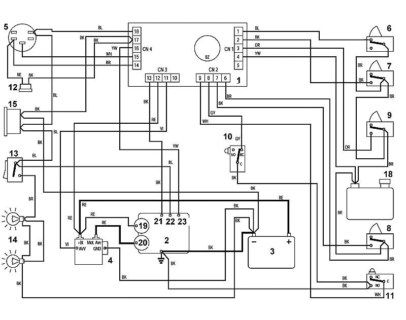 Q1 Wiring Harness MT785