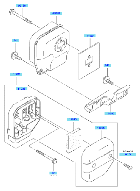 Air Filter & Muffler