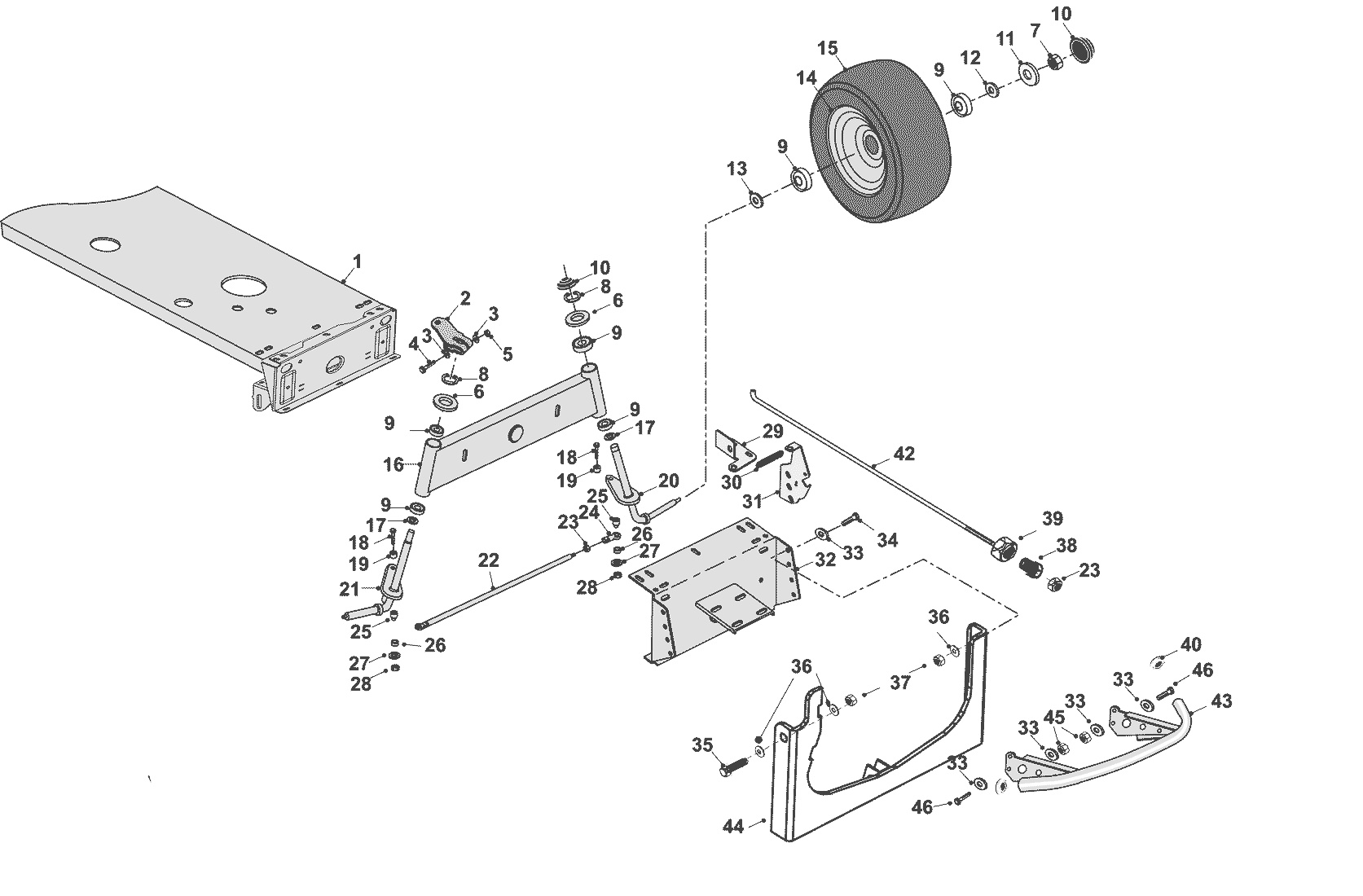 Front Axle Assembly