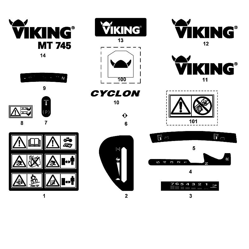 M - Labels
