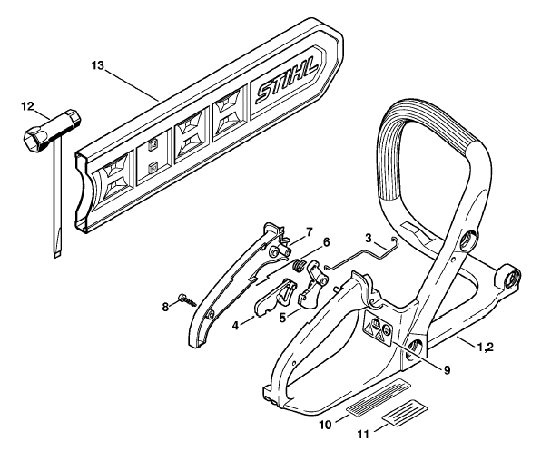 Handle frame