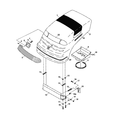 MK-1 BONNET ASSEMBLY