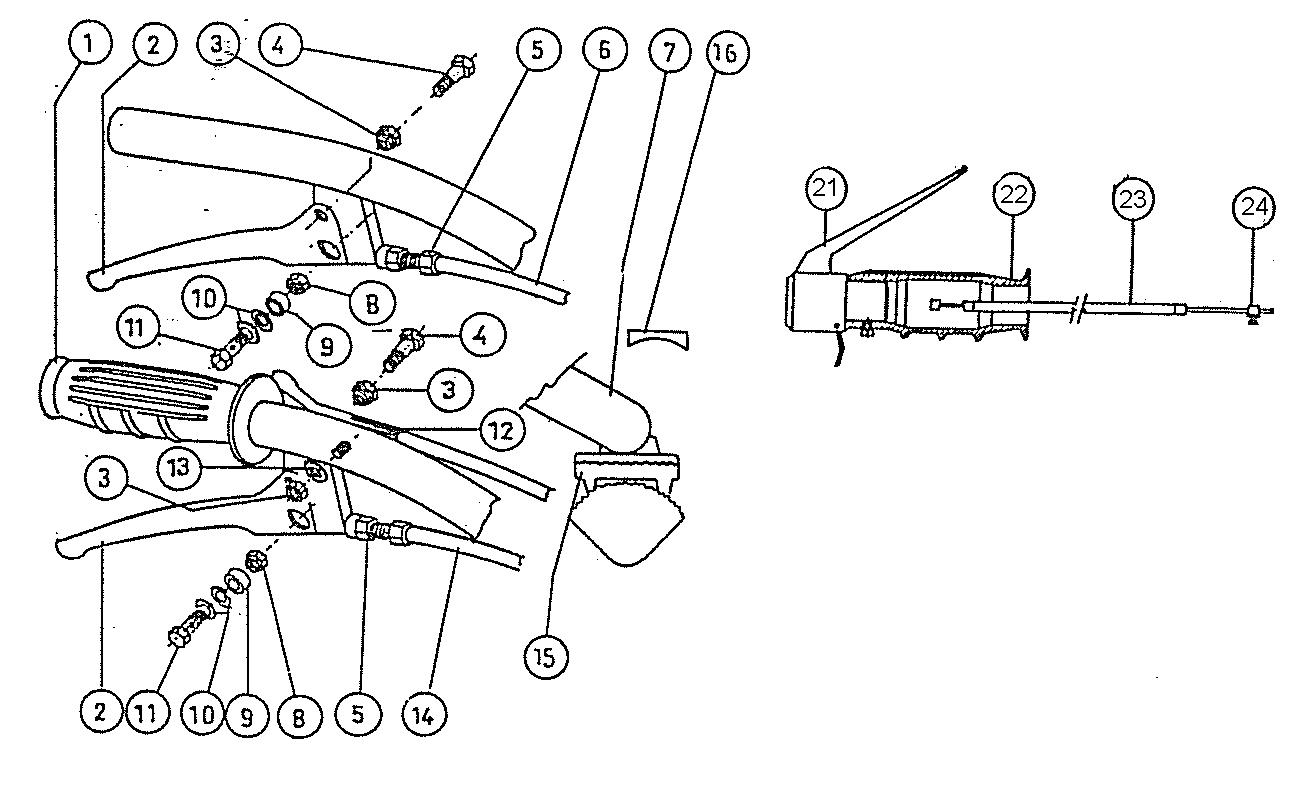 Handlebar support MICRO51