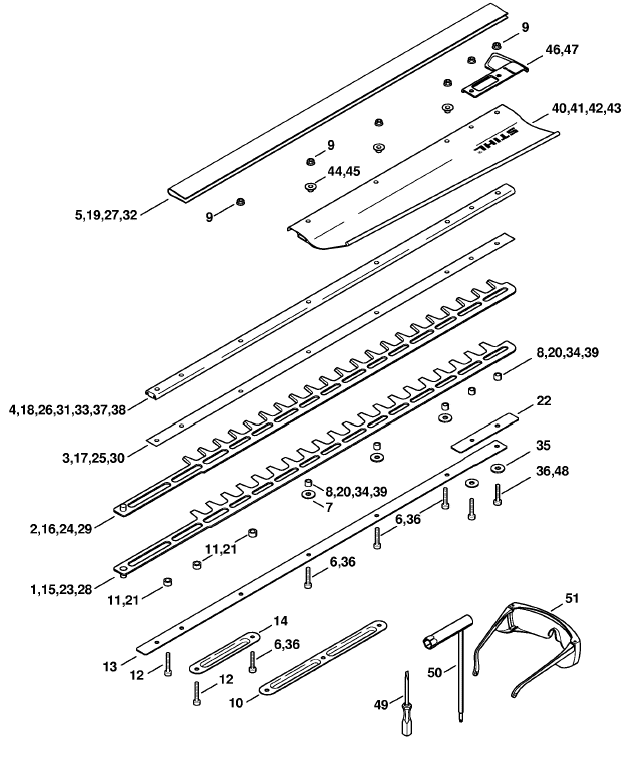 Control handle HS 86