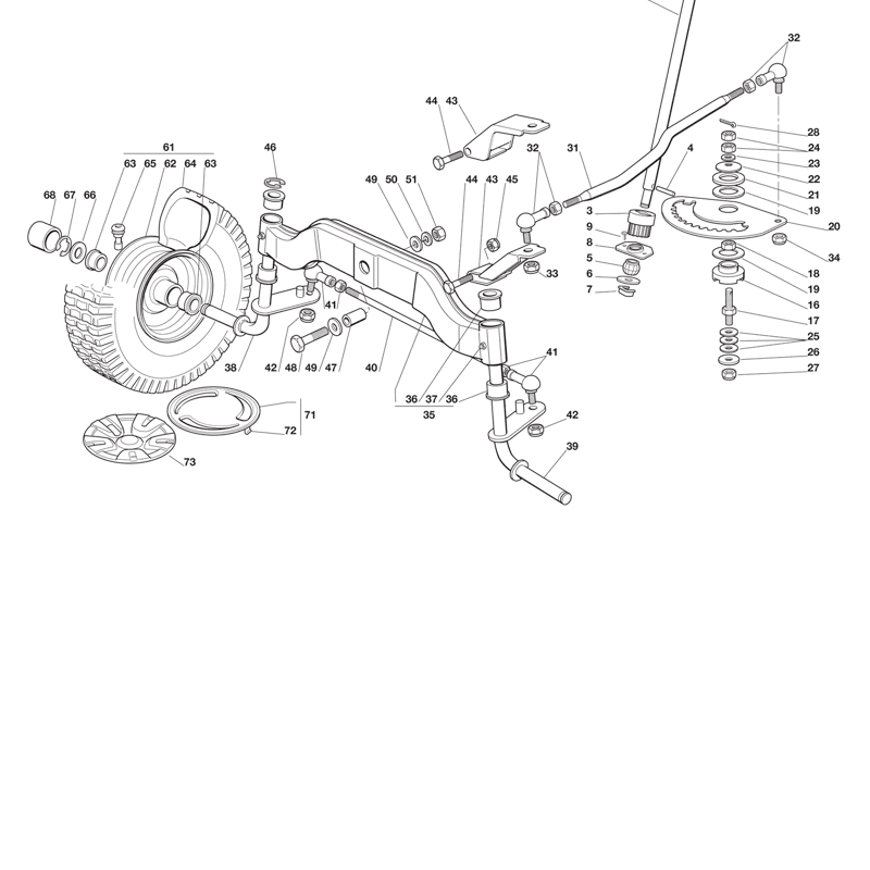 Castel / Twincut / Lawnking TCB16-102H (2011) Parts Diagram, Page 3