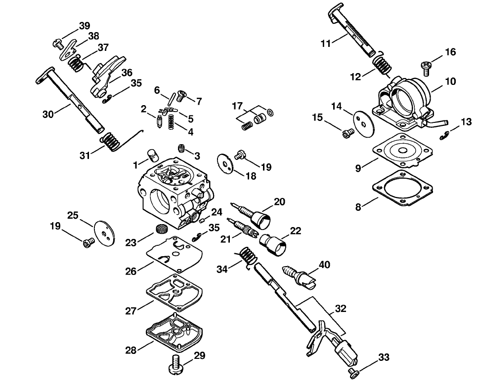 Carburetor S1Q-S120B
